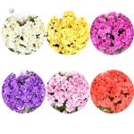 Suspensions de fleurs artificielles pour rehausser votre intérieur