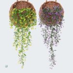 Fleurs Artificielles Tombantes élégantes pour décoration intérieure