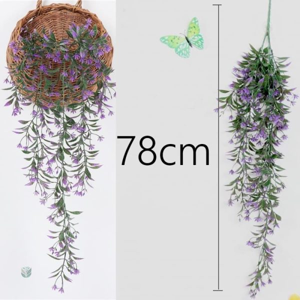 Composition florale tombante pour une touche naturelle