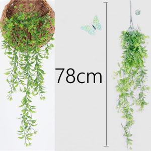 Fleurs décoratives artificielles suspendues pour intérieur