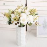 Ornement floral artificiel pour cimetière