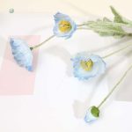 Arrangement floral de pavots pour embellir votre espace