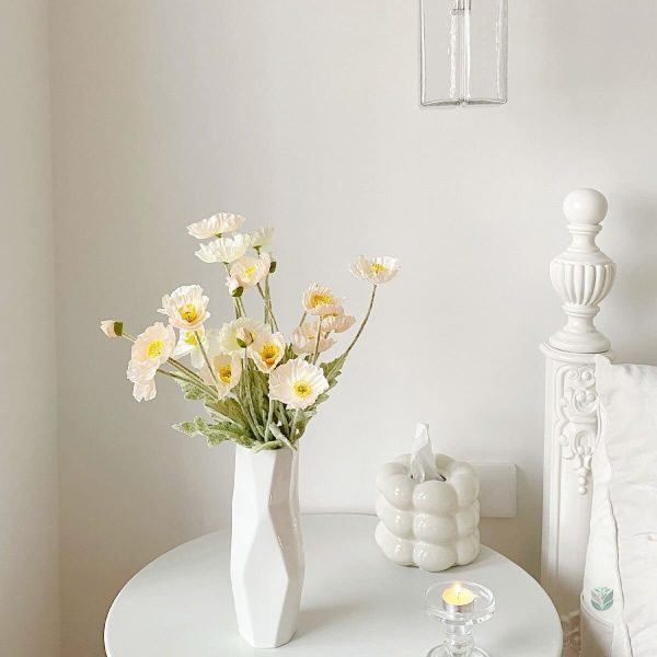 Bouquet de pavots, élément décoratif moderne