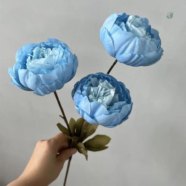 Bouquet de pivoines roses artificielles pour décoration intérieure