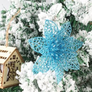 Fleurs de Noël pour une touche chaleureuse au sapin