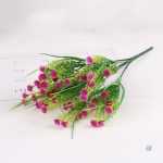 Fleurs artificielles colorées pour embellir votre espace