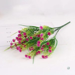 Fleurs artificielles colorées pour embellir votre espace