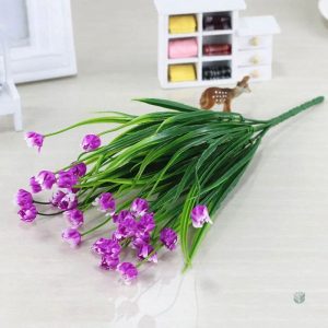 Fleurs artificielles élégantes pour décoration intérieure