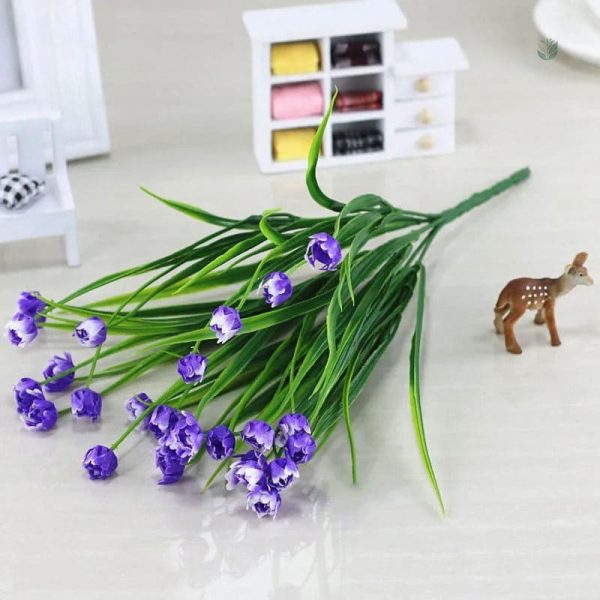 Fleurs synthétiques pratiques pour un effet naturel sans entretien
