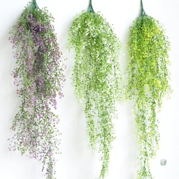Fleurs tombantes pour créer une ambiance chaleureuse et accueillante
