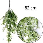 Fleurs tombantes en plastique, entretien facile et durable