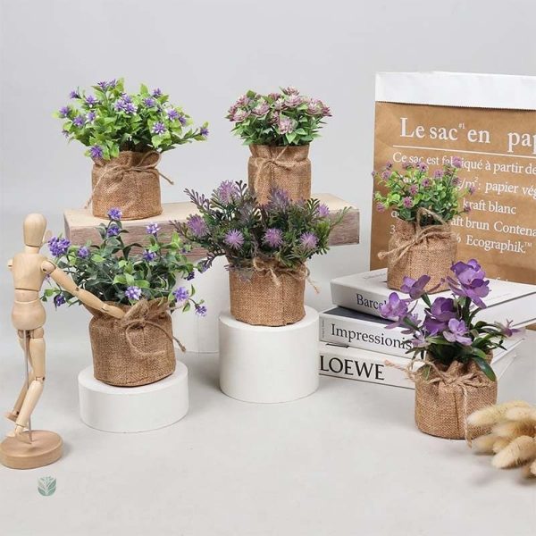 Fougère en pot décorative pour intérieur
