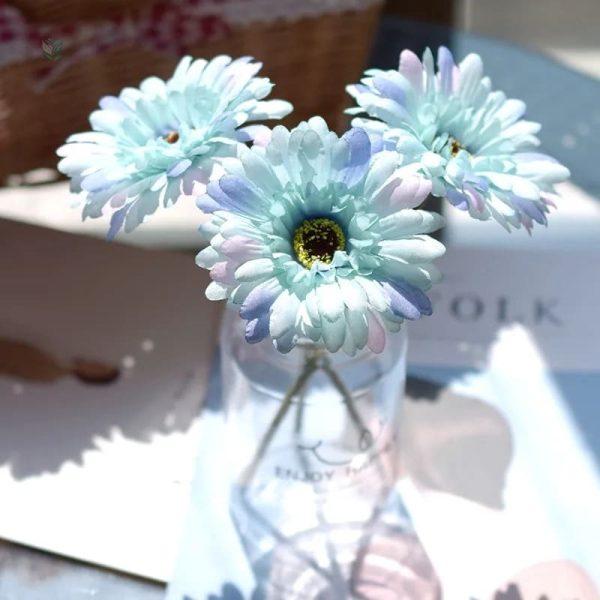 Fleur artificielle gerbera, style moderne