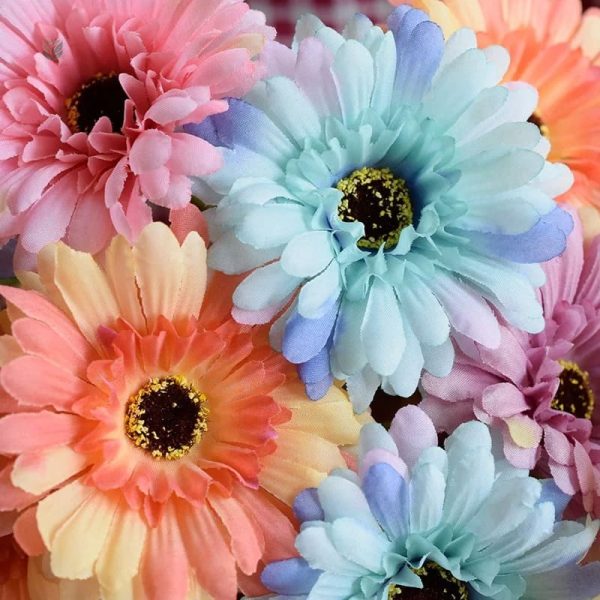 Fleurs gerbera artificielles pour événements festifs
