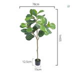 Plante Artificielle en Pot pour Salon ou Bureau