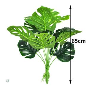 Design naturel d'une grande plante intérieure faux