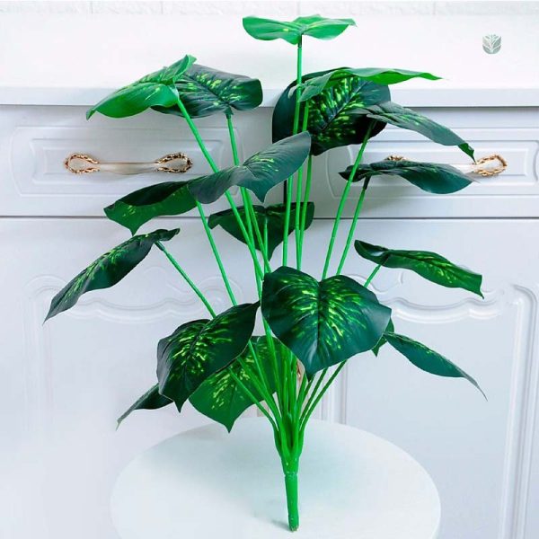 Plante décorative en plastique, style contemporain