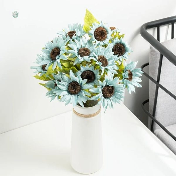Fleurs artificielles en tournesols, parfaites pour la décoration intérieure