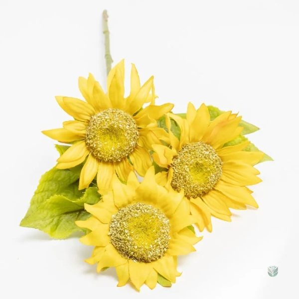 Tournesols en imitation, ajout de gaieté à votre espace