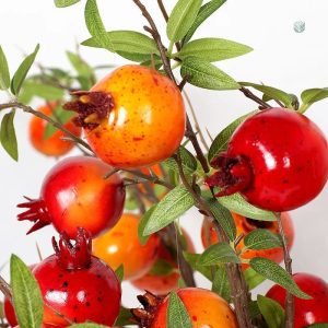 Fruits décoratifs en grenades artificielles pour la maison