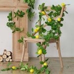 Guirlande de Citrons Artificiels décorative