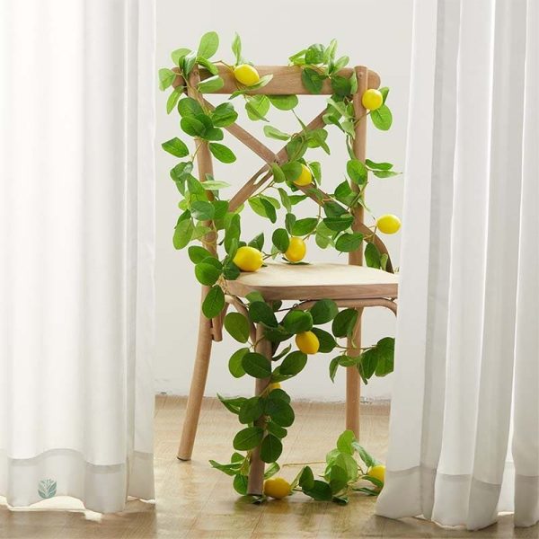 Guirlande de citrons pour ambiance estivale
