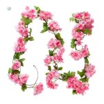 Guirlande de fausses fleurs décoratives