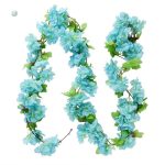 Guirlande fleur artificielle pour décoration intérieure