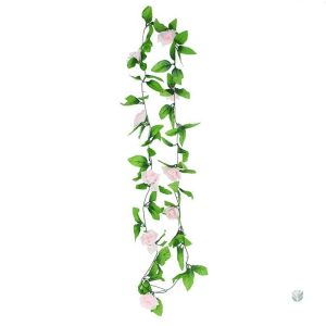 Guirlande de fleurs artificielles colorées pour décoration