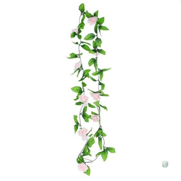 Guirlande de fleurs artificielles colorées pour décoration
