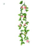 Élégante guirlande de fleurs pour embellir votre intérieur