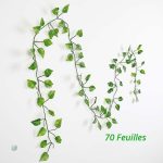 Guirlande de feuilles pour une ambiance relaxante