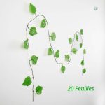Guirlande de plantes artificielles pour intérieur