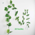 Guirlande décorative avec feuillage réaliste