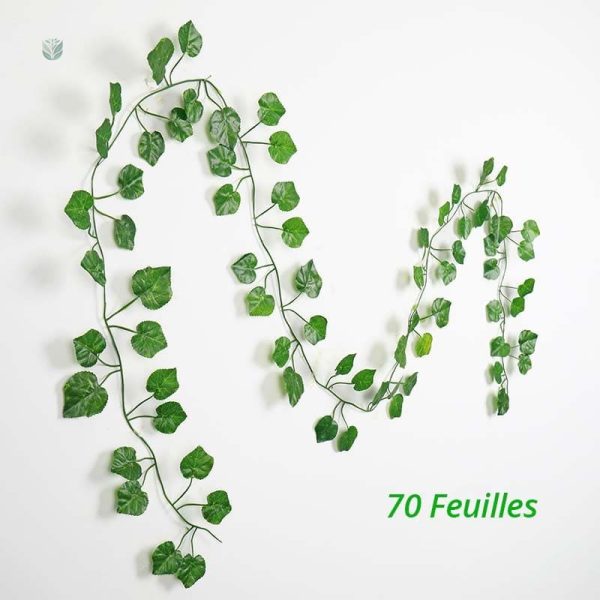 Plantes artificielles en guirlande pour la maison