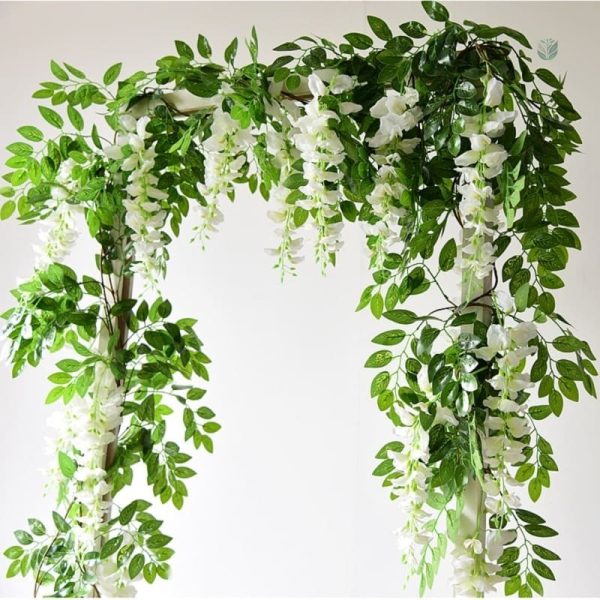 Guirlande Glycine Artificielle décorative pour intérieur