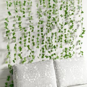 Lierre artificiel en guirlande pour décoration intérieure