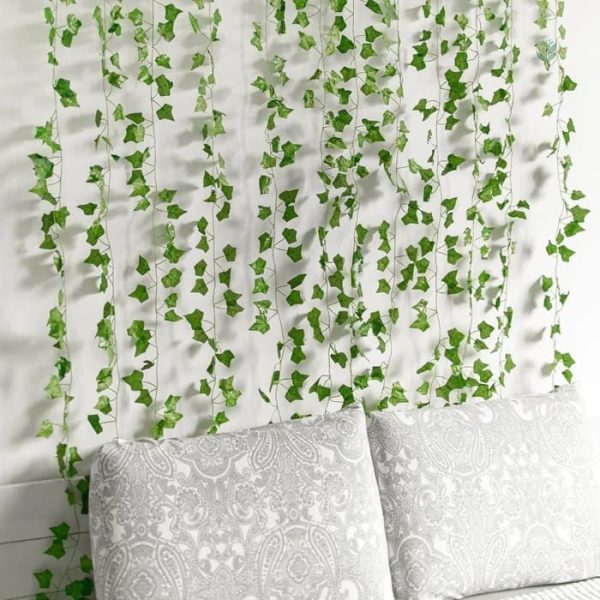 Lierre artificiel en guirlande pour décoration intérieure