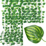 Lierre décoratif artificiel en guirlande flexible