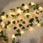 Accessoire déco lierre lumineux pour événements festifs