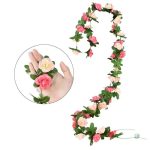 Guirlande de plantes artificielles décorative