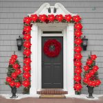 Guirlande Poinsettia, une option durable pour vos décorations