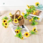 Guirlande de tournesols pour embellir votre espace