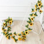 Accessoire décoratif Tournesol en tissu
