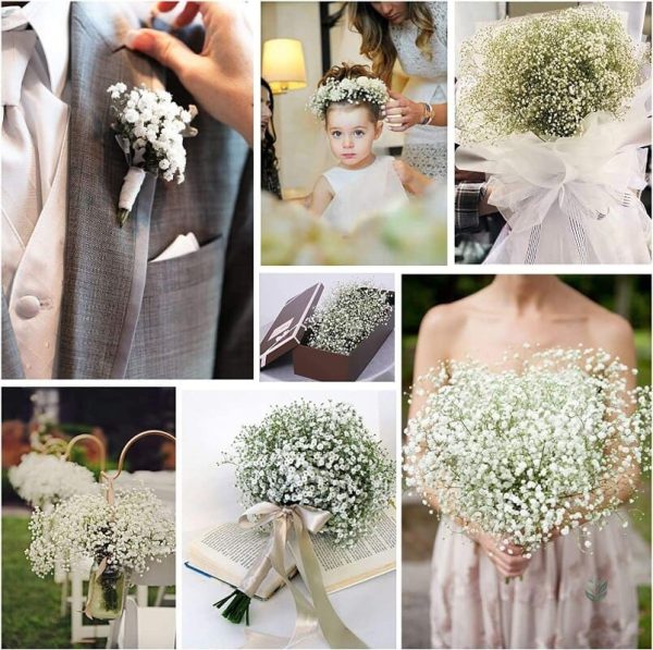 Gypsophile artificielle, solution durable pour la décoration