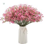 Fleurs artificielles gypsophile pour décoration intérieure