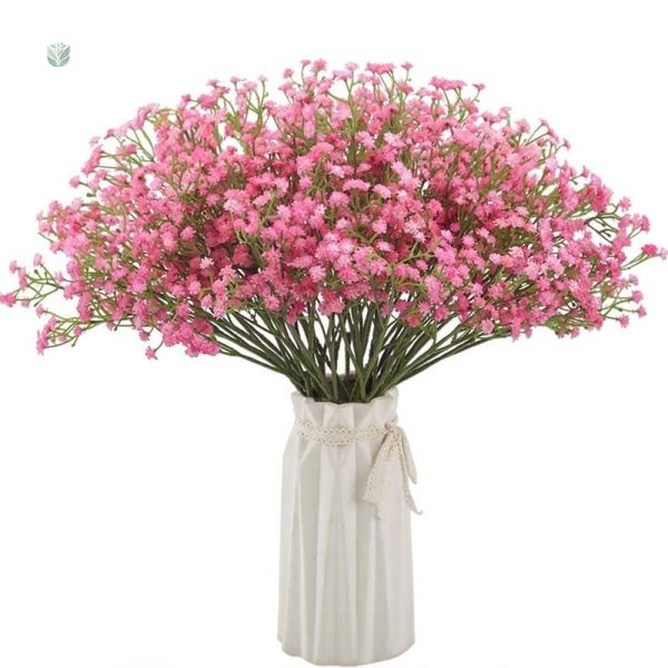 Fleurs artificielles gypsophile pour décoration intérieure