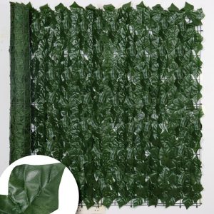 Écran de verdure artificiel pour balcons et jardins