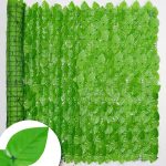 Haie décorative en plastique pour plus d'intimité
