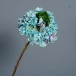 Hortensia faux pour décoration de bureau élégante